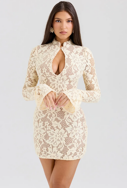 OLIVIA | Lace Mini Dress